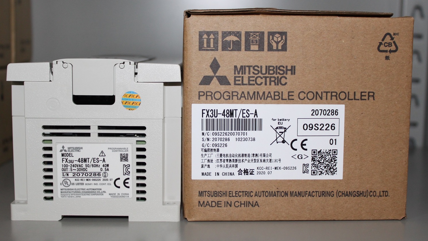 點擊查看大圖:FX3U-48MT-ES-A包裝