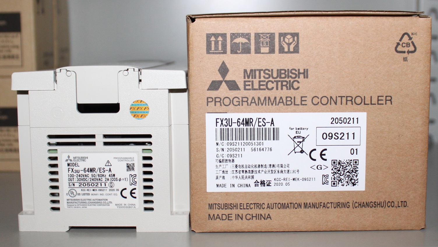 點擊查看大圖:FX3U-64MR-ES-A包裝